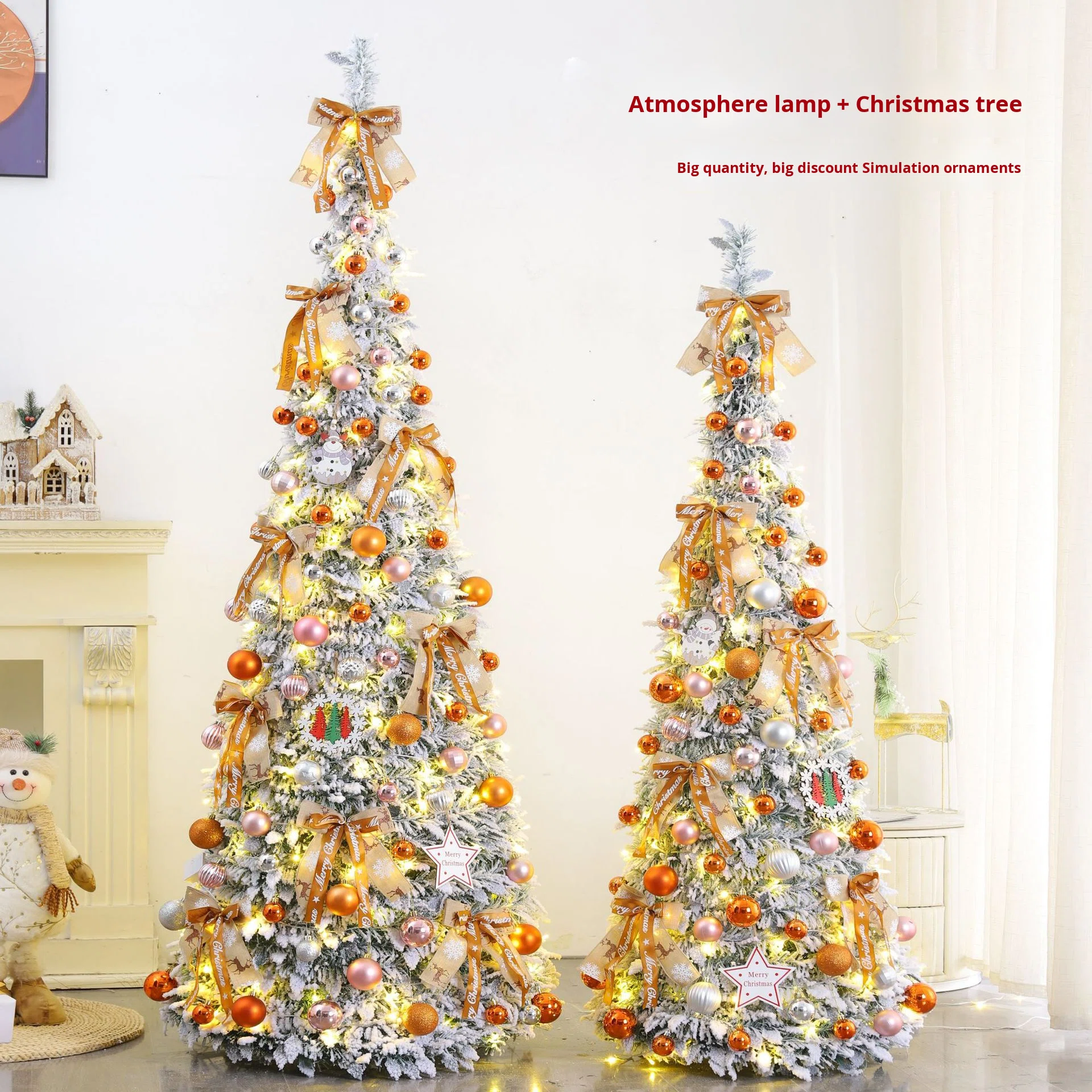 Opvouwbare Telescopische Kerstboom, Realistische