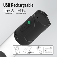 Pompe à vide électrique USB rechargeable avec affichage numérique, étanche, hydrothérapie, 3 modes, anneau en TPE, jouet sexuel pour homme adulte, OEM ODM