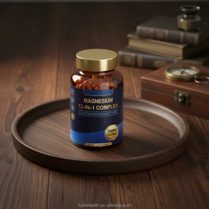 Complément <span class=keywords><strong>de</strong></span> L-Thréonate <span class=keywords><strong>de</strong></span> <span class=keywords><strong>Magnésium</strong></span>, Capsules <span class=keywords><strong>de</strong></span> Glycinate <span class=keywords><strong>de</strong></span> <span class=keywords><strong>Magnésium</strong></span>, Complexe Calcium-<span class=keywords><strong>Magnésium</strong></span> 12-en-1, Supplément pour un Sommeil Sain - Product Image 1