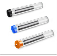 Vente en gros 8-100g petit rouleau fil d'étain 0.8mm nettoyage sans plomb fil à souder briquet basse température soudure accessoires électroniques
