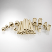 Tuyau CPVC ASTM D2846 pour systèmes d'eau chaude et froide, tuyaux de plomberie, prix de gros d'usine, résistant aux hautes températures