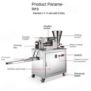 Machines électriques automatiques commerciales d'empanada <span class=keywords><strong>Sorrentino</strong></span> de ravioli avec le composant facile de moteur de noyau de changement de moule - Product Image 2