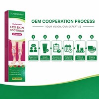 Crème apaisante pour les jambes Zourunan, soulagement des varices, pour les jambes fatiguées et lourdes, soin quotidien confortable, tube souple de 20 g, vente en gros