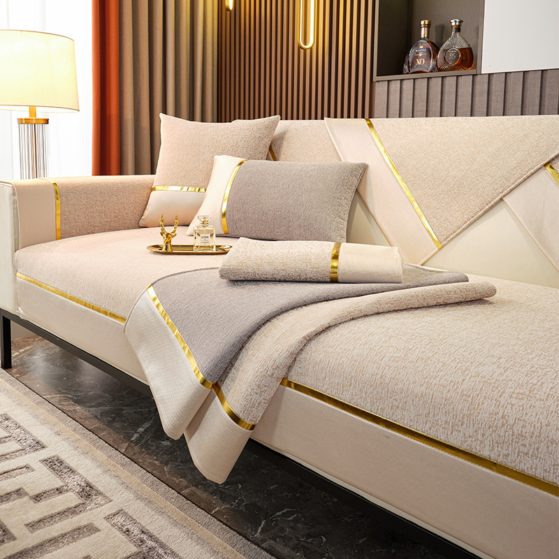 Luxury Chenille 3 Seat Sectional Sofa