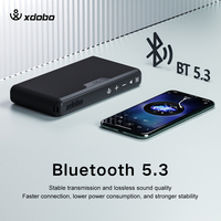 Haut-parleur portable ultra-fin XDOBO X8 Air 10W, mini haut-parleur sans fil avec étanchéité IPX5 pour les voyages en plein air et l'utilisation à domicile