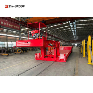 Semirremolque desmontable del camión Lowbed del cuello de cisne del grupo ZW - Product Image 4