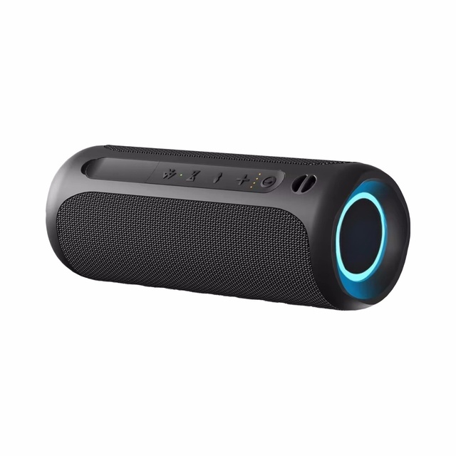 Wireless Portable Speaker IPX7 Waterproof for Bluetooth 25W Loud Stereo Sound Bassboom TWS Pairing 16H Playtime Built-in Black