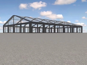 Carpa de Exhibición de Lujo con Marco de Aluminio Negro, Tamaño Personalizado, para Eventos, Ferias Comerciales - Product Image 5