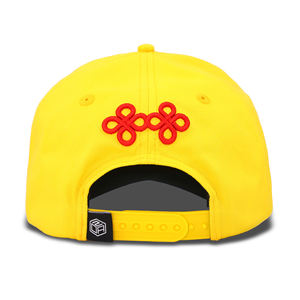 Gorras de Béisbol Tcap China de 5 Paneles en Dos Colores, Gorra Estructurada con Logotipo Bordado Personalizado - Product Image 4