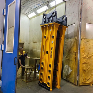 Para para Soosan SB151 Top Type New Condition Disyuntor hidráulico con motor y componentes de motor de núcleo - Product Image 1