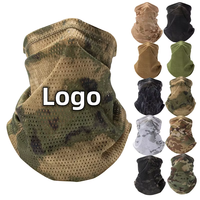 Cache-cou tubulaire respirant à séchage rapide en maille, imprimé camouflage par sublimation personnalisée, pour la randonnée et le cyclisme