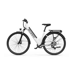 Vélo électrique urbain d'entrée de gamme, batterie lithium 36V, moteur brushless 250W, moteur roue arrière, cadre en alliage d'aluminium, autonomie 40-65 km, freinage hydraulique - Product Image 1
