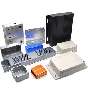 Boîte de boîtier électrique en métal en acier et en aluminium en acier inoxydable d'approvisionnement personnalisé d'usine