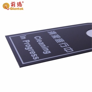 الأكثر مبيعًا علامات تحذير سوداء وأكريليك مخصصة عالية الجودة - Product Image 3