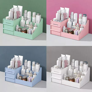 Organisateur de maquillage pour femmes très vendu, boîte de maquillage de beauté, organisateur de maquillage, support de vanité, étui, boîte de rangement pour rouge à lèvres et cosmétiques - Product Image 6