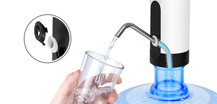 Desktop Smart Water Bottle Pump Dispenser 5V 4W For Office School
