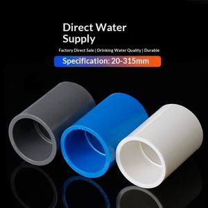 PVC-waterleiding Rechte fittingen en connectoren Recht door waterleiding <span class=keywords><strong>Aquarium</strong></span> Waterinlaat/uitlaat 25 mm, 50 mm - Product Image 3