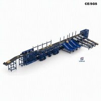 Système de tri linéaire automatisé pour la logistique en ligne, prêt à l'intégration DWS, avec courroie antistatique et optimisation de l'espace