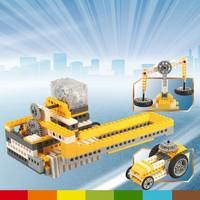 Máquina Automática de Dominó, Juego de Bloques de Construcción de 286 Piezas, Ingeniería Mecánica, Modelo de Robot STEM, Ladrillos de Construcción Educativos