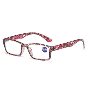 Unisex moda corretiva Óculos Full-Rim Quadro Squared <span class=keywords><strong>Lens</strong></span> para Presbiopia Lightweight Reading Glasses - Product Image 5