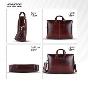 Sac à dos en cuir véritable de luxe imperméable et léger pour ordinateur portable pour femme Sac de bureau 14/15. Compatibilité ordinateur portable/MacBook 6/16 pouces - Product Image 6