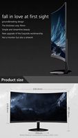 Échantillon gratuit Oem bon marché 24 pouces moniteur Ips Led écran Pc de bureau 4ms Lcd anti-lumière bleue moniteur d'ordinateur 1920x1080p
