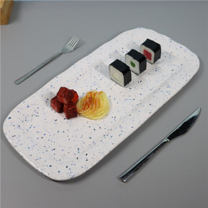 Chất lượng cao thân thiện với môi melamine Bộ đồ ăn khay cho cắm trại bền BPA miễn phí vượt qua EU tiêu chuẩn sản xuất tại Trung Quốc - Product Image 2