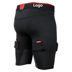 Pantalones Cortos de Compresión para Hockey Masculino, con Soporte Central y Copa Protectora Bioflex - Product Image 2