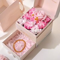 Lionwrapack Boîtes en papier artisanales cosmétiques avec logo personnalisé Emballage d'art recyclable écologique pour bijoux de parfums de fleurs
