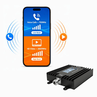 Amplificateur de signal double bande EasyBoost B28 B7 Kit 72dB à gain élevé 700/2600MHz pour appels stables, amélioration de la voix et des données, vitesse rapide et réseau 4G LTE