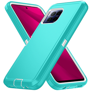 Per Revvl 7 Pro, custodia robusta antiurto in TPU e PC dal design semplice, con clip da cintura e supporto. - Product Image 5