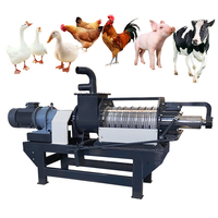 Machine agricole de déshydratation à vis pour fumier de vache et de cheval, séparateur solide-liquide pour excréments animaux