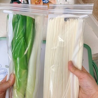 Sacs alimentaires réutilisables hermétiques longs, compatibles micro-ondes et congélateur pour le stockage du maïs, du poisson et des légumes