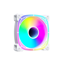 Offre Spéciale 80mm 90mm 120mm boîtier Pc ventilateur silencieux flux axial Micro rvb ventilateurs pour PC ventilateur de refroidissement OEM & ODM pris en charge noir et blanc