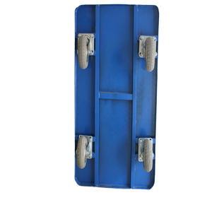 होटल चार पहिया स्टेनलेस स्टील प्लेटफॉर्म ट्रॉली 300 किलोग्राम भार क्षमता औद्योगिक भंडारण हैंड ट्रक ओम का उपयोग खाद्य कारखानों के लिए किया जाता है। - Product Image 5