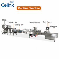 Machine automatique de fabrication de rouleaux de printemps 1000-2400 pièces/heure avec moules multi-rangs, équipement de remplissage et de roulage en acier inoxydable de qualité alimentaire