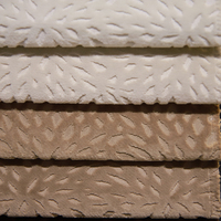 JES 3D Jacquard Fleur Patten Design Home Textile Canapé Rideau Velours Tissu