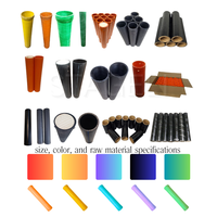 Calculer facilement le nombre de tirs de feux d'artifice-Parfait pour toutes les tailles d'affichage Tubes de mortier de feux d'artifice HDPE 1.91 pouces