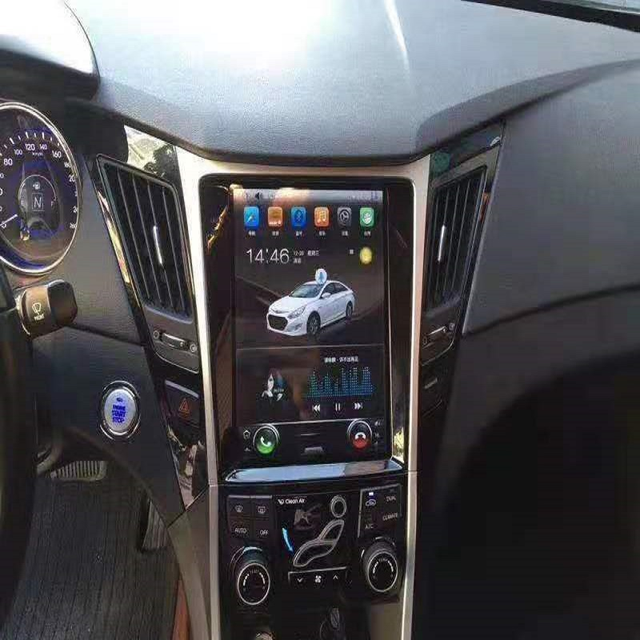 10.4-inch Vertical Screen Style Android 14  Car Dvd Player  for Hyundai Sonata 8 2011-2015 Car Stereo Player