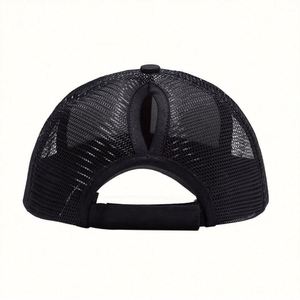 Promotion Women's Ponytail <b>Hats</b> With Mesh Back Trucker Cap Style/ BSCI Factory Custom Sports Caps <b>for</b> Female - Product Image 5