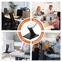 Support d'écran pliable Wearson, compatible VESA 75x75 100x100, pour Echo Show 15, hauteur réglable