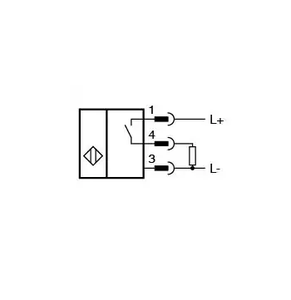 เซ็นเซอร์วัดระยะแบบเหนี่ยวนำอุตสาหกรรม MS-Pep Perl +fuchs รุ่น NJ8-18GM50-E2-V1 แบรนด์ใหม่และของแท้ในสต็อก - Product Image 2