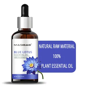 Wholesale Bulk Price Blue Lotus Flower Extract Absolute Oil OEM 100% Pure Natural Organic Blue Lotus Essential Oil