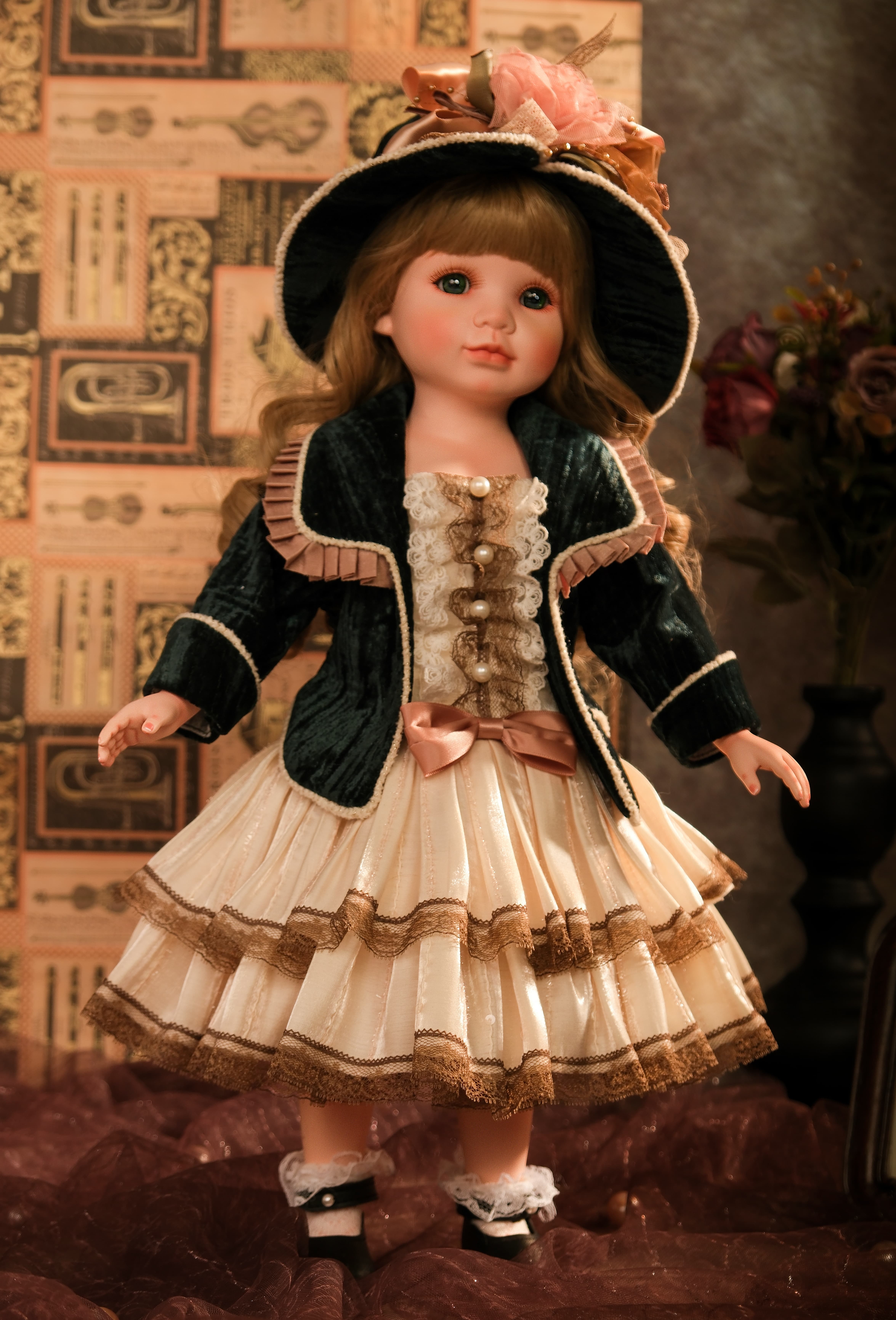 muñeca de porcelana de 18 pulgadas 7
