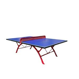Mesa de ping-pong para exteriores con tablero de 18 mm, estructura de 30x50 mm resistente a la intemperie, para escuelas, parques y comunidades, estándar de Guangdong - Product Image 5