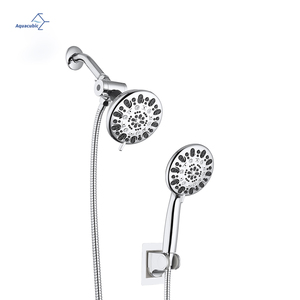 Pomme <span class=keywords><strong>de</strong></span> <span class=keywords><strong>douche</strong></span> combinée à 3 voies à haute pression Aquacubic Factory avec kit à 7 réglages - Product Image 3