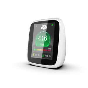 Detector de CO2 Portátil Mini con Alarma, Analizador de Gases Doméstico, Monitor de Calidad del Aire, Medidor de CO2 Colgante - Product Image 5