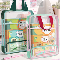 Sac de rangement multifonctionnel en nylon avec fermeture éclair, personnalisé en usine, vente en gros, pour l'organisation des fournitures scolaires et de bureau