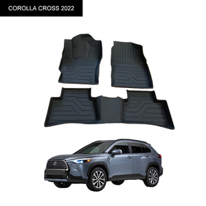 El último diseño Tpe Car Mat All Weather 3D Tpe Car Floor Mat Alfombras para <span class=keywords><strong>COROLLA</strong></span> <span class=keywords><strong>2022</strong></span>/<span class=keywords><strong>COROLLA</strong></span> CROSS <span class=keywords><strong>2022</strong></span>/PRIUS 2018 - Product Image 2