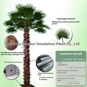 Chất Lượng Cao UV Chứng Nhận Sợi Thủy Tinh Nhựa Trong Nhà/Ngoài Trời Nhân Tạo Olive Cây Cọ Nhà Máy Trực Tiếp Cao Nhân Tạo Nhà Máy - Product Image 4